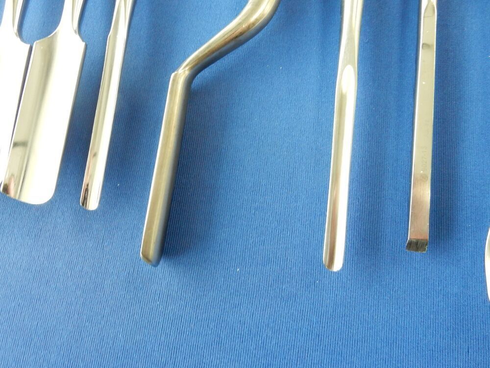 Zimmer V. Mueller Orthopedic Gouge Instruments Lot of 12 - Image 7