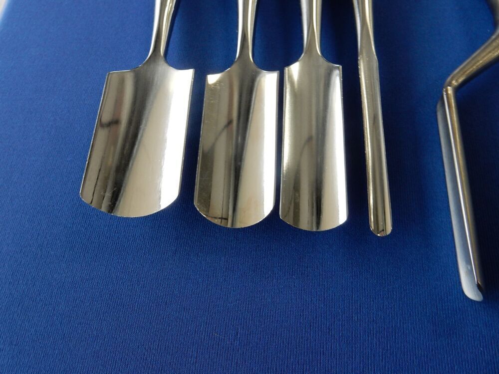 Zimmer V. Mueller Orthopedic Gouge Instruments Lot of 12 - Image 8