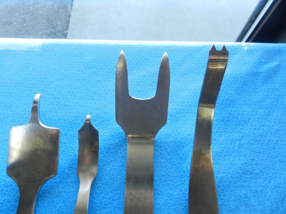 W. Link Zimmer Surgical Orthopedic Retractors Lot Of 6 - Image 3