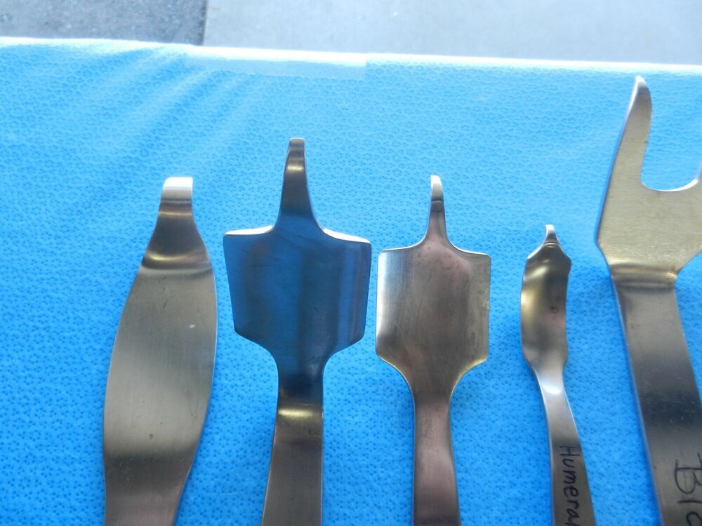 W. Link Zimmer Surgical Orthopedic Retractors Lot Of 6 - Image 4