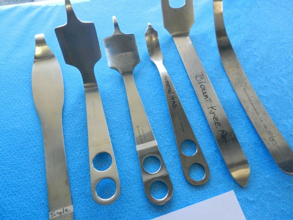 W. Link Zimmer Surgical Orthopedic Retractors Lot Of 6 - Image 5