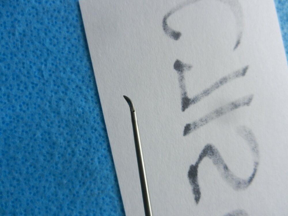 Xomed Surgical ENT Left Curved Micro Scissors 3733016 - Image 3