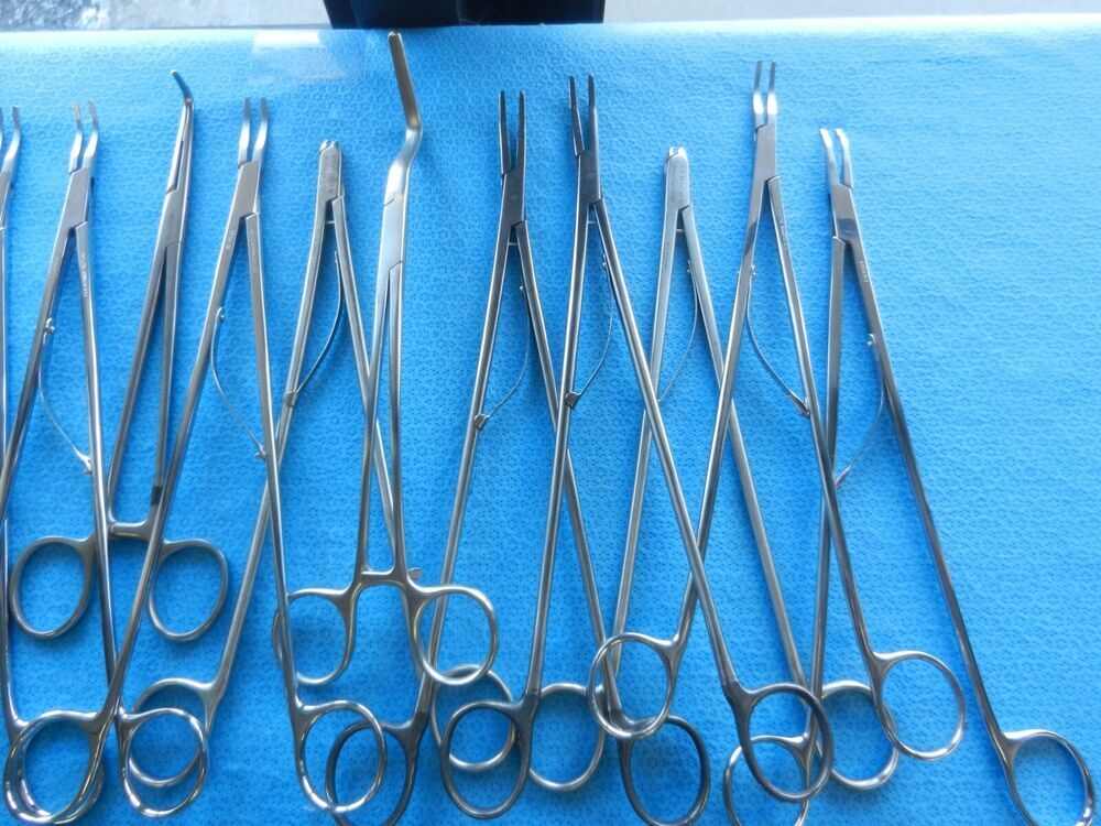 Aesculap Pilling Weck Surgical Forceps Set - Image 5
