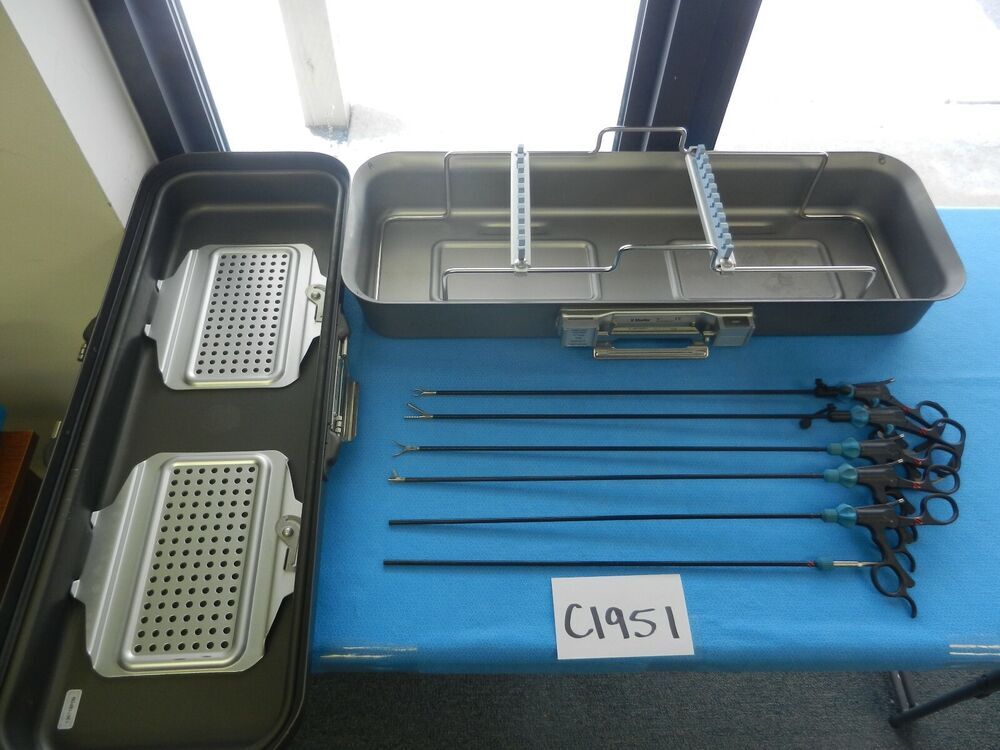 R. Wolf Surgical Laparoscopic Instrument Set W/ Case