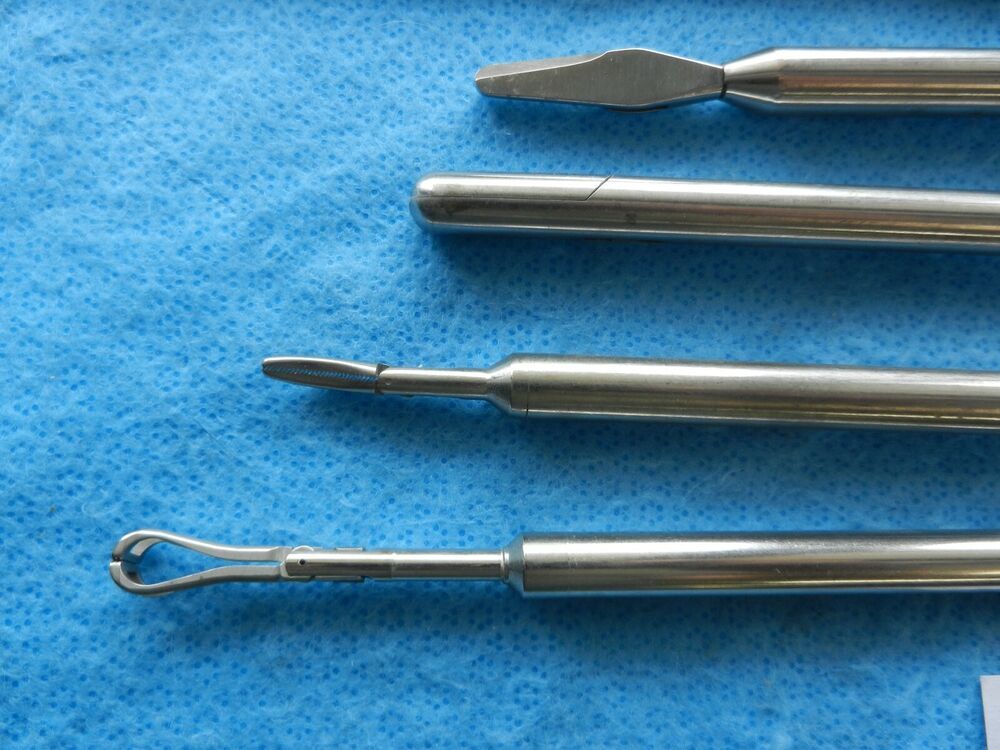 Jarit Wisap V. Mueller Surgical 10mm Lap Laparoscopic Instruments Lot Of 5 - Image 5
