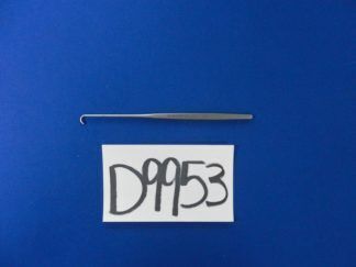 D9953 Aesculap Surgical Single Prong Curved Blunt Hook 6.5" BT126R