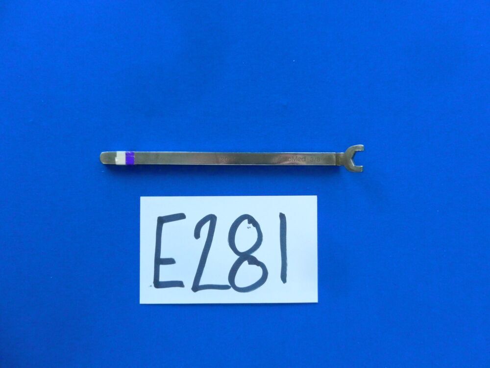 E281 Acromed Open Ended Wrench 3/8" Wide 2025-4100