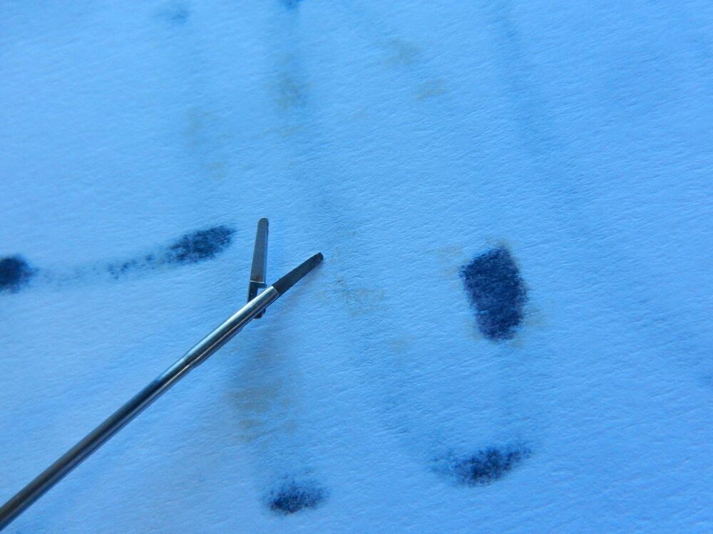 E400 ACMI Semi Rigid Scissors 42cm Shaft Length GYS-5 - Image 4