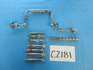 Zimmer Surgical Orthopedic Handpiece W/ Attachments