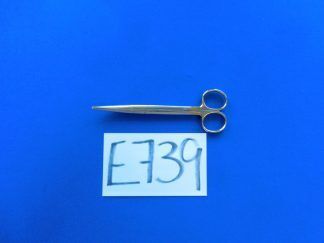 E739 Jarit Mayo Curved Blunt Tip Scissors 16.9cm Long 101-222