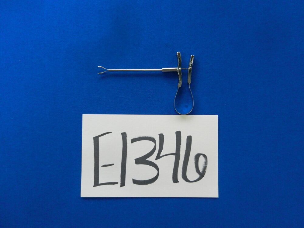 E1346 Storz Surgical Foster Type Micro Serrated Forceps E1970