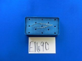 E1690 Storz Surgical 10mm Curved Capsule Scissors 45 Degree Angle E3390C