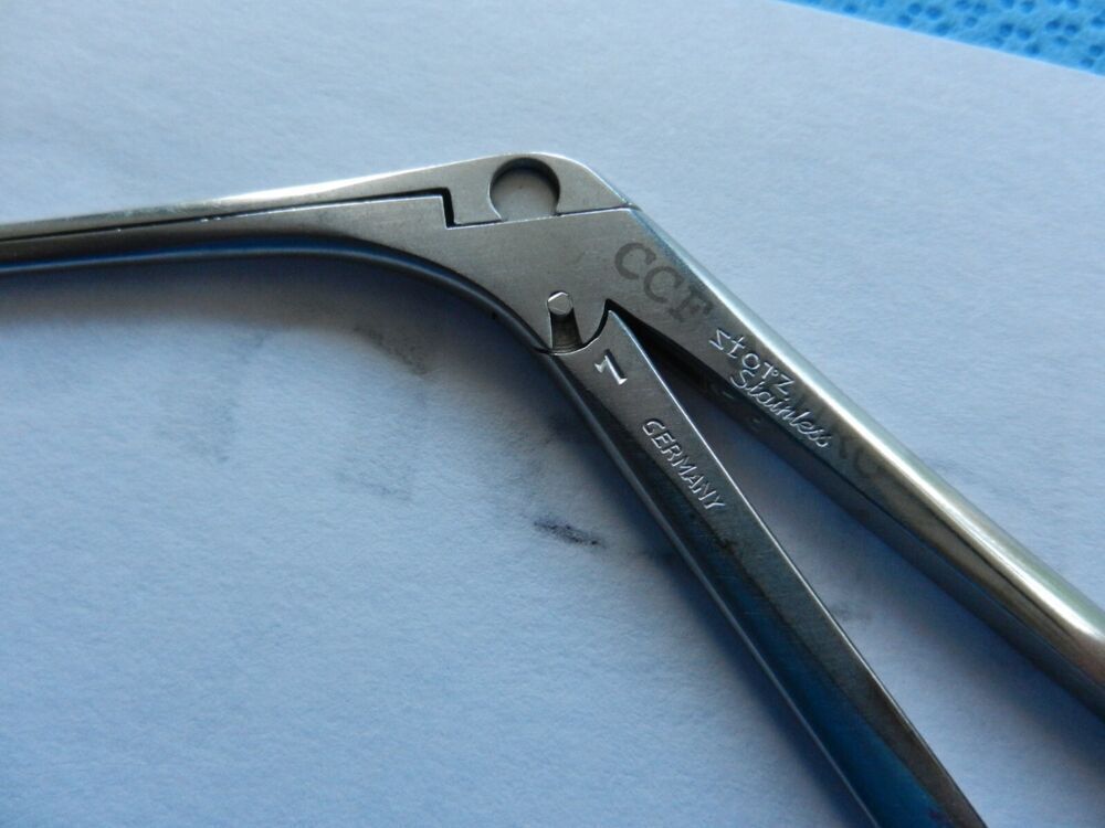 D4547 Storz Surgical Size 1 Nasal Rongeur - Image 4