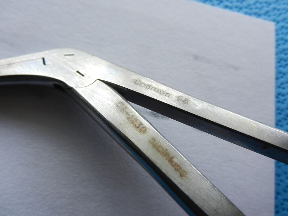 D4472 Codman Symmetry Surgical Cushing IVD Rongeur 57-1230 - Image 4