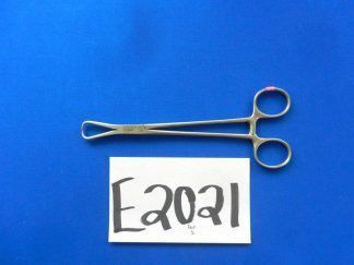 E2021 Aesculap Surgical EO106R Adair 1x1 Toothed  Forceps 7.5" Length
