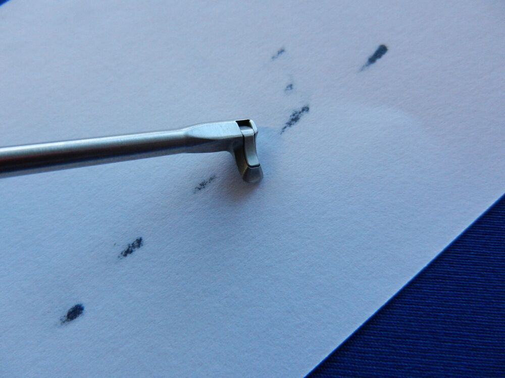 E4106 Arthrex AR-12940 Straight 90 Degree Right Scoop 3.4mm Rotary Punch - Image 3