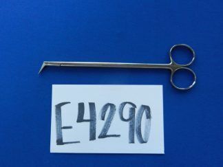 E4290 Codman 54-8019 Diethrich Angled Tip Scissors 18cm Overall Length