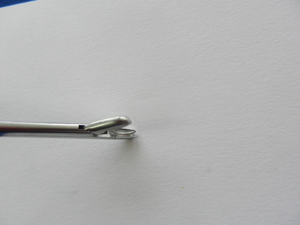 E4468 Codman 80-1654 Williams 2.0mm Bite Single Tooth Forceps 5.5" Shaft Length - Image 4