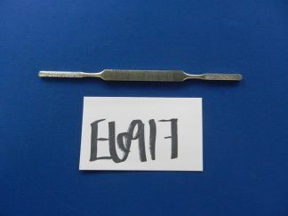 E6917 Jarit 420-150 Kleinert Kutz Double Ended Convex Down Stroke Rasp 21cm Long