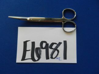 E6981 V. Mueller SU1950 News Blunt Tip Angled Scissors 5.5" Overall Length