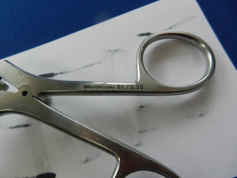 E7202 Medicon 91.70.35 Grasping Forceps 2x3 Teeth 10mm x 33cm - Image 5