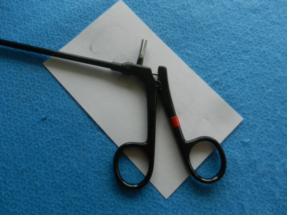V. Mueller Jarit Surgical Laparoscopic 5mm 44cm Punch Forceps - Image 5