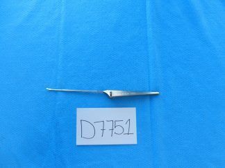 D7751 Acufex Surgical Curved Orthopedic Osteotome 24.5cm Overall Length