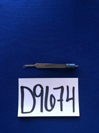 D9674 Katena Surgical McPherson Lightly Blunt Angled Tip Bipolar Forceps K8-7021