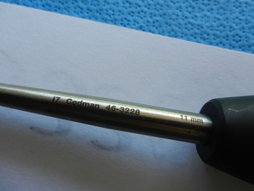 D3300 Codman Symmetry Surgical Karlin 11mm Curette 46-3228 - Image 4