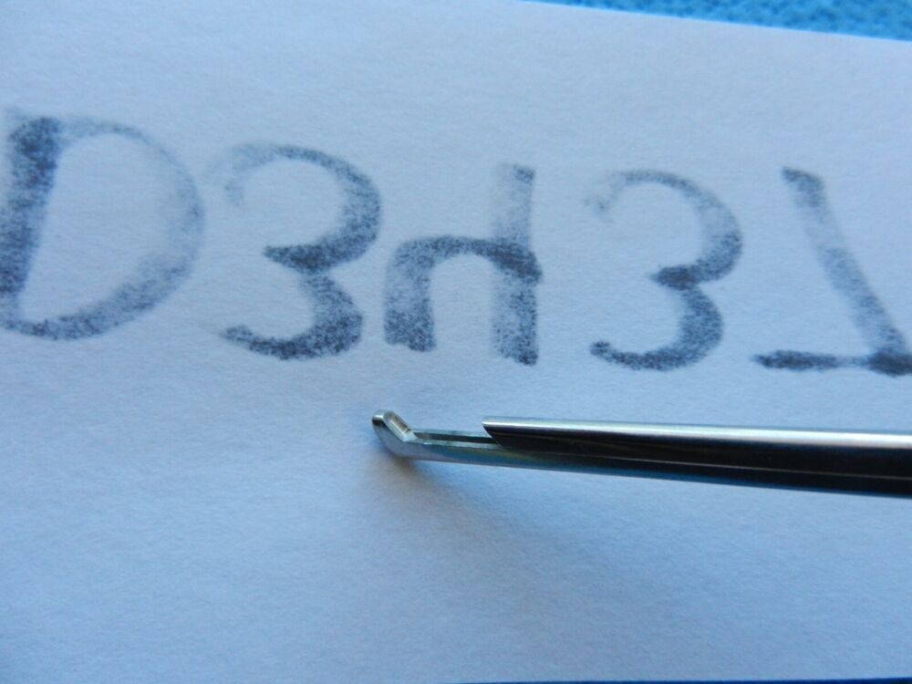D3437 Storz Surgical 2mm 40 Degree 7in Rongeur NLS3299 - Image 3