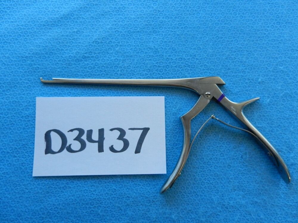 D3437 Storz Surgical 2mm 40 Degree 7in Rongeur NLS3299
