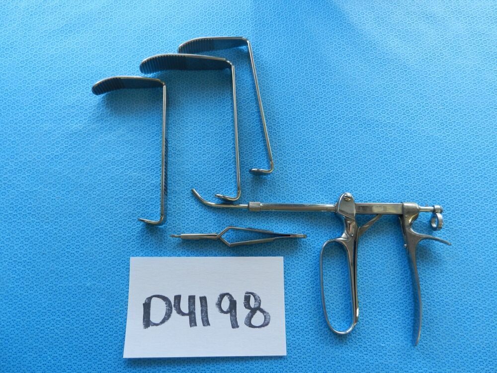 D4198 Storz Surgical ENT Instruments Lot Of 5