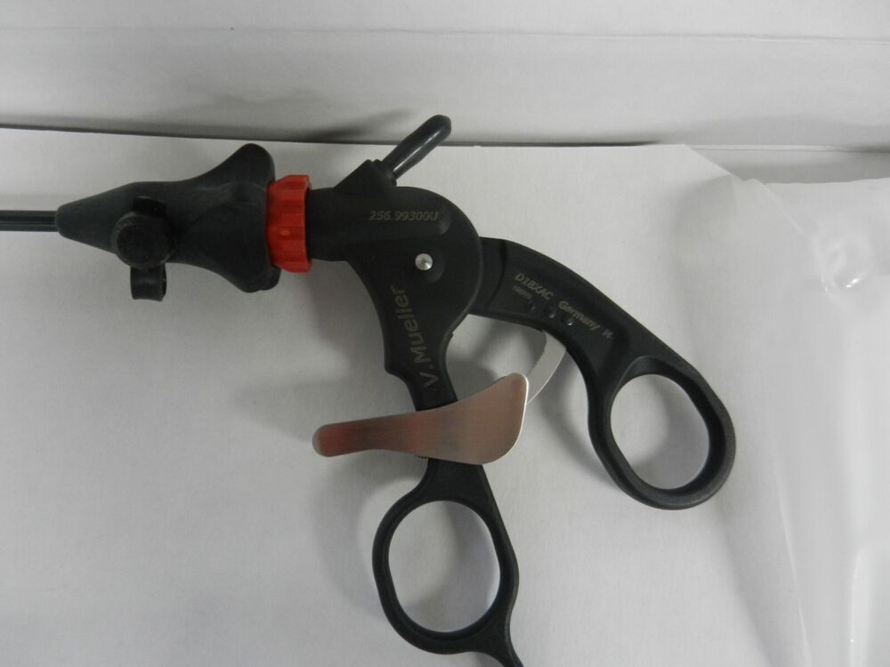 F204 V. Mueller 256.86310U Laparoscopic Long Jaw Wave Grasper 5mm x 36cm NEW! - Image 3