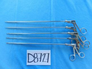 D8727 Pilling Weck Olympus Surgical 5.0mm Laparoscopic Scissors Lot of 5