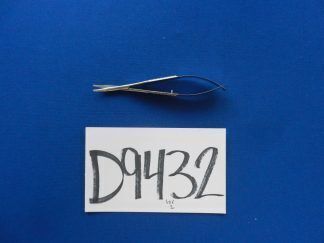 D9432 ASSI (SCT) Castroviejo Curved Blunt Ophthalmic Scissors 12cm 0360-145