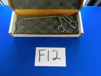 F12 Symmetry Surgical Arthroscopy Arthroscopic Punch 5.0mm Up 15° Round 1010136