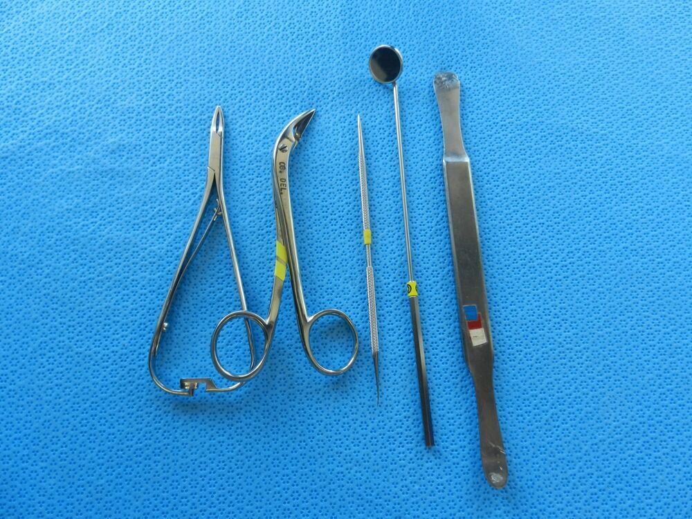 D4146 V. Mueller Aesculap Storz Surgical ENT Instruments Lot Of 5 - Image 4