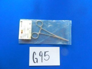 G95 **NEW** Jarit 106-202 Rochester Oschner Curved 1x2 Tooth Forceps 15.9cm Long