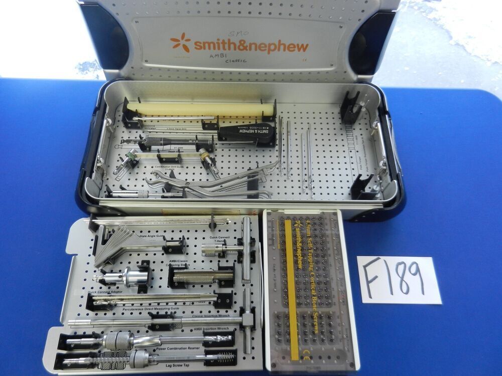 F189 Smith & Nephew Richards AMBI Classic Basic Instrument Set