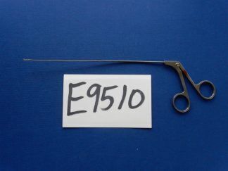 Storz 8681B Micro ENT Curved Up Cup Forceps 1mm x 20cm