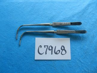 Jarit Surgical ENT Laryngeal Dressing Forceps 460-130 Lot Of 2