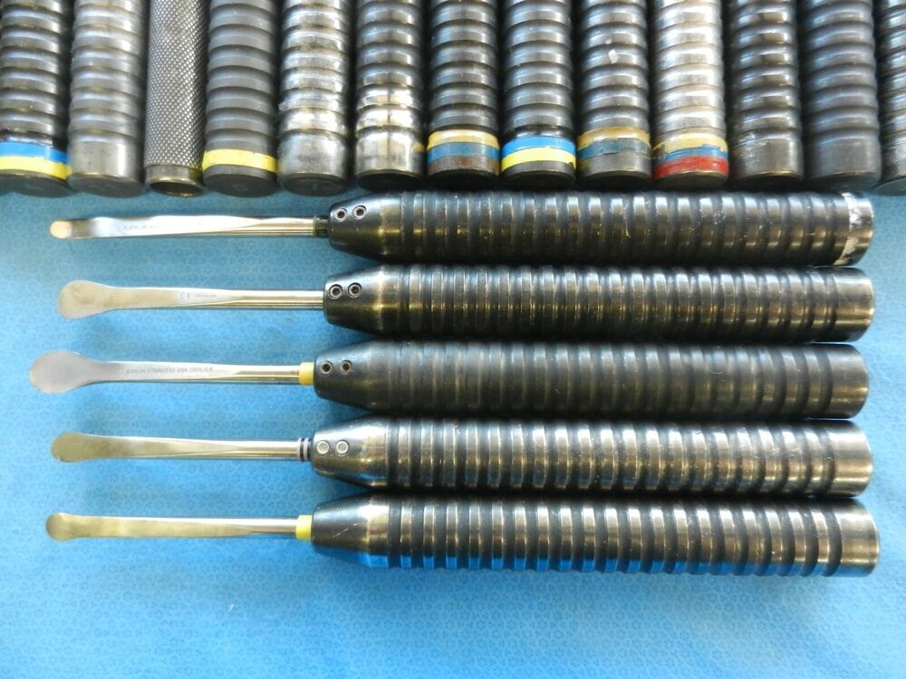 Codman Surgical Orthopedic Curette & Elevator Set W/ Tray - Image 3
