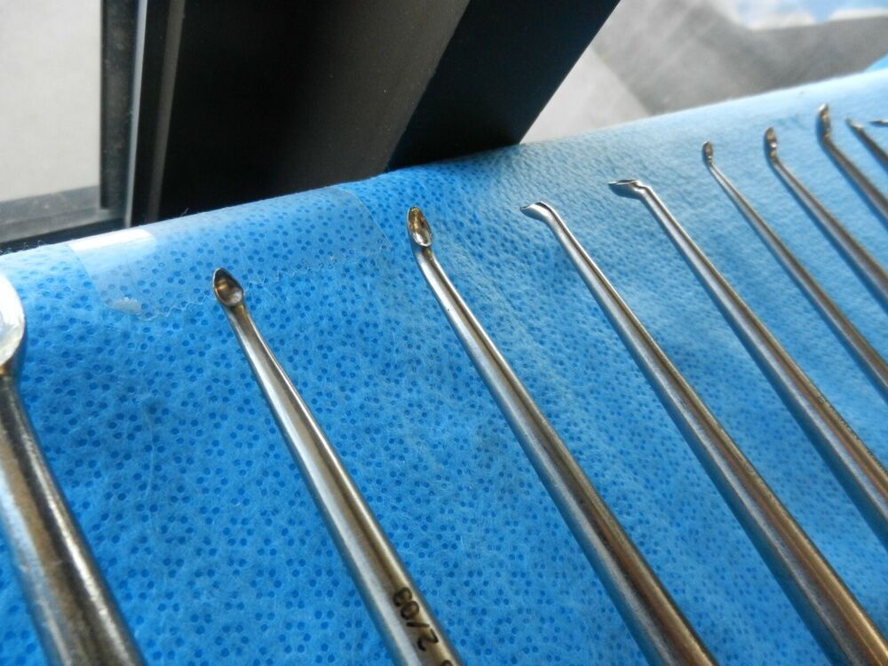 Codman Surgical Orthopedic Curette & Elevator Set W/ Tray - Image 7