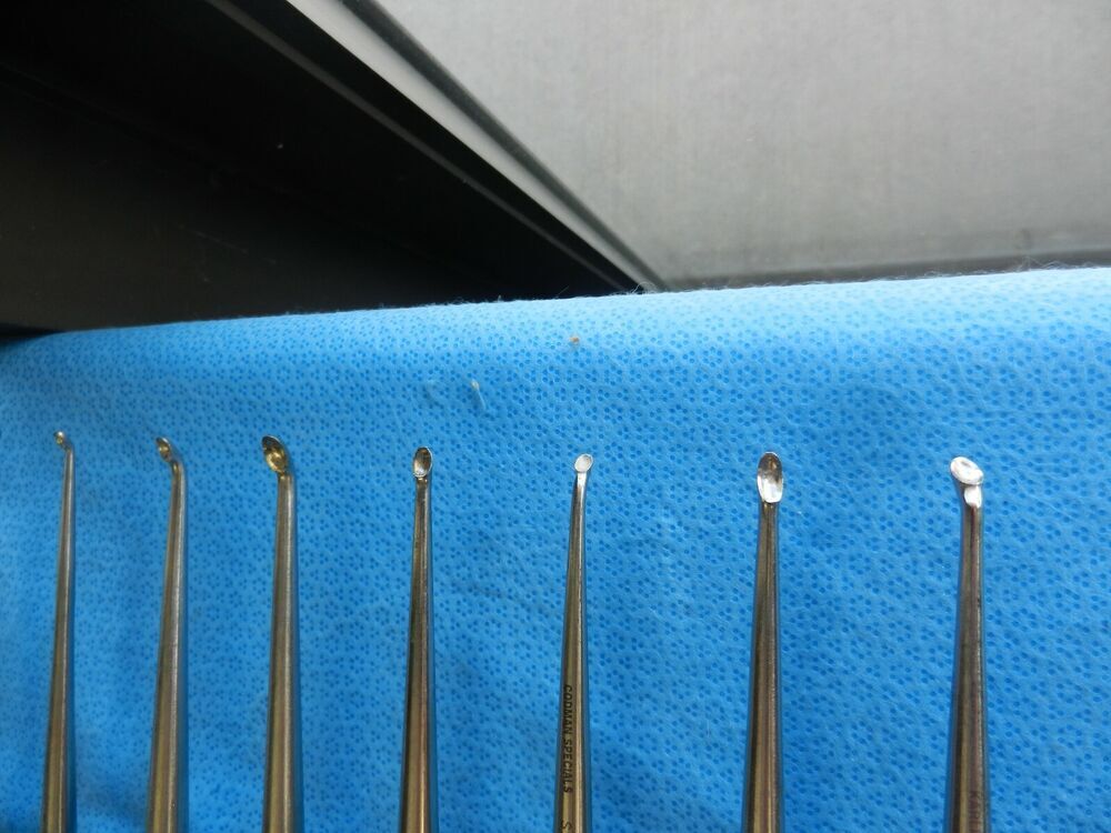 Codman Surgical Orthopedic Curette & Elevator Set W/ Tray - Image 10