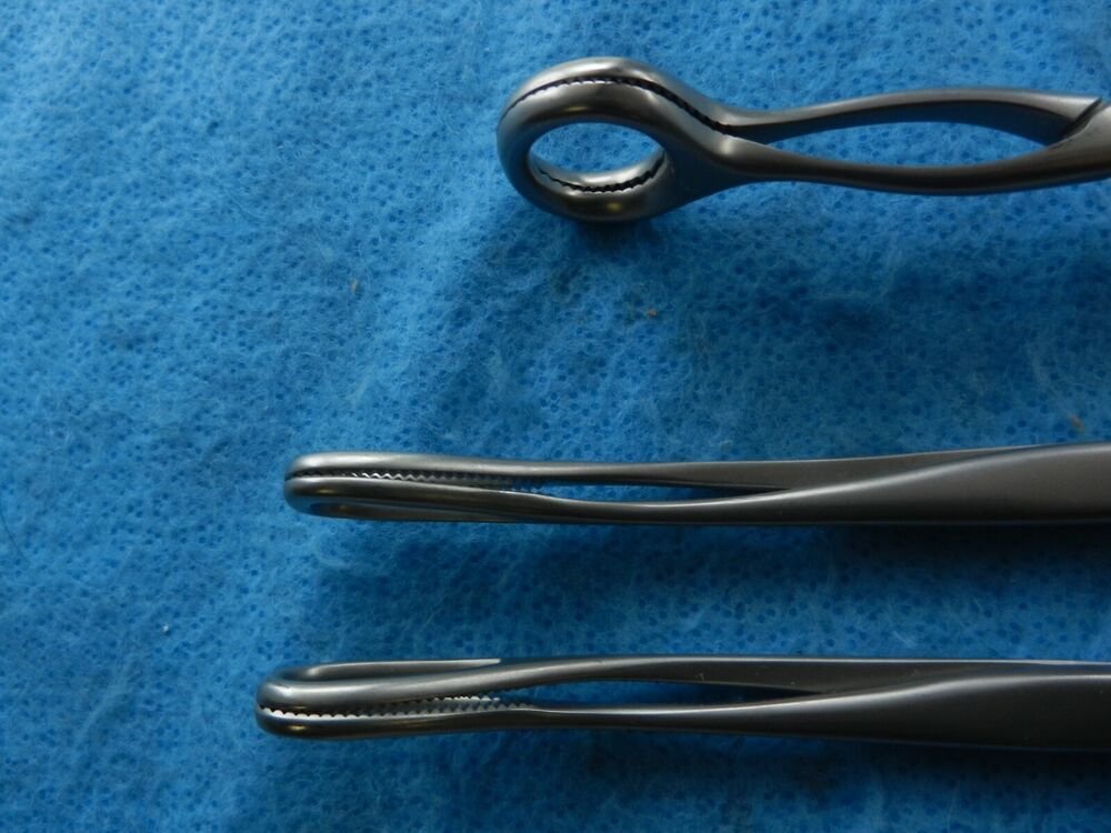 Aesculap Surgical Grasping Holding Forceps Lot Of 3 - Image 4
