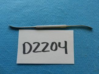 D2204 Ruggles Surgical Double Ended Olivecrona Dissector R-0175