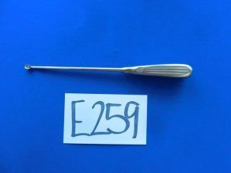 E259 Aesculap Sharp Straight Orthopedic Curette #1 6.8x250mm FK705R