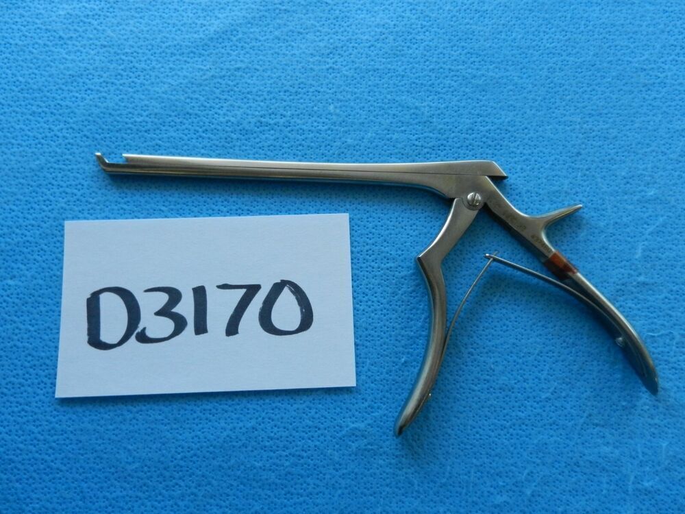 D3170 Zimmer Surgical 5mm 40 Degree 7in Rongeur 2333-32