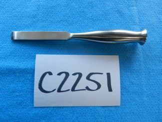 Zimmer Surgical Orthopedic 13mm Straight Osteotome 2887-00-03