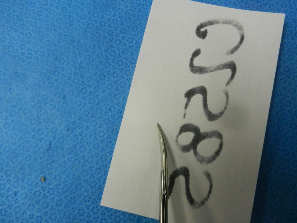 V. Mueller Surgical Ophthalmic Knapp Iris Scissors OP5542 - Image 3